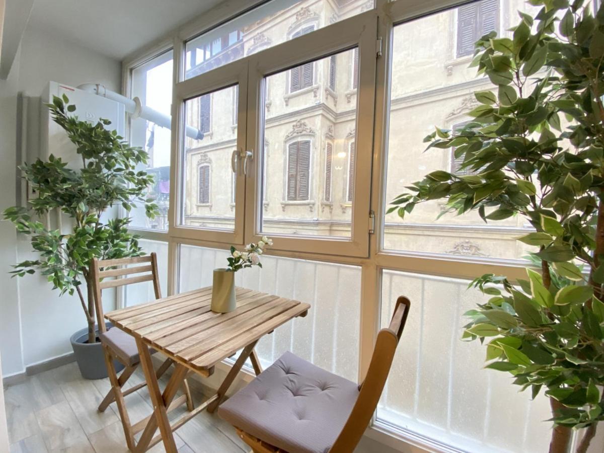 Charming And Central Flat With Balcony In Beyoglu Apartment Истанбул Екстериор снимка